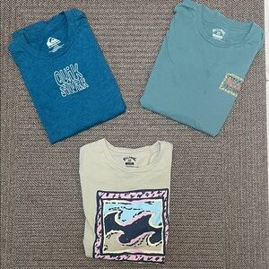 Billabong & Quicksilver Boys T-Shirts